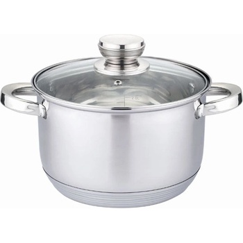 HausRoland Тенжера haus roland , hr-152-4 , със стъклен капак, ф22, огледален инокс (1318010017)