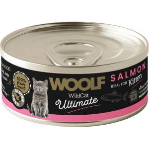 WOOLF WildCat Ultimate Kitten Salmon Pate 85 г