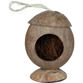 TRIXIE Coconut House - Къща от кокосов орех за хамстери - 13 см/ 31 височина