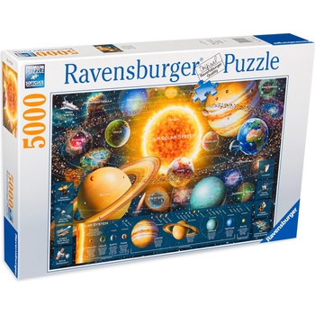 Ravensburger Пъзел Ravensburger от 5000 части - Слънчевата система (16720)