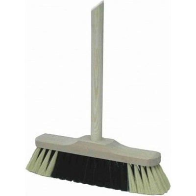 Bendi Smeták dřevěný 30 cm nelakovaný s holí 5141