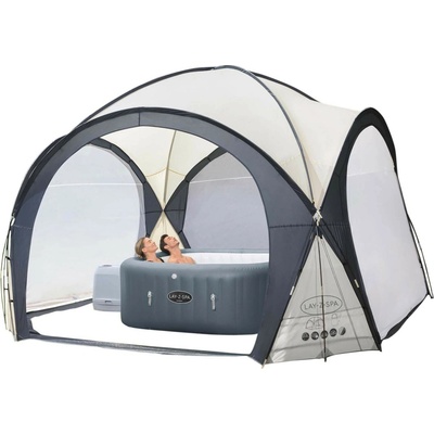 Bestway Zastrešenie vírivého bazénu SPA DOME 3,9 x 3,9 x 2,55 m 60305