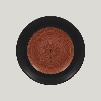 RAK Porcelain Trinidad talíř mělký 24 cm hnědý TRCLFP24BW-12