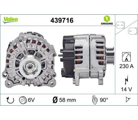 generátor VALEO 439716