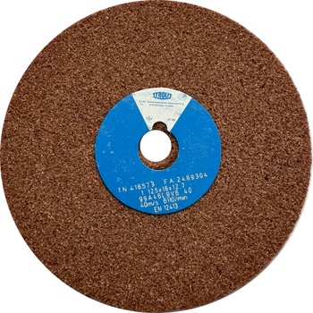 Tyrolit Brusný kotouč plochý 125 x 16 x 12,7 mm 99A46L9V40 T416573