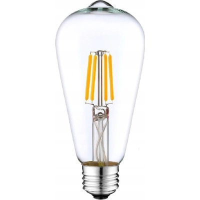 BERGE LED žiarovka E27 ST64 14W 1510Lm filament teplá biela