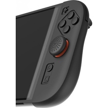iPega SW2083A Silikonové Krytky JoyCon Ovladače Nintendo Switch 2 Black