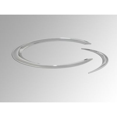 EUFAB 3D Car-Logo Tvar podkovy, sada 2ks