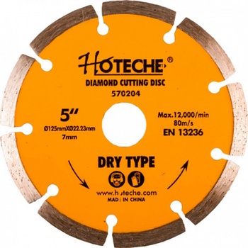 Hoteche Diamantový řezný kotouč 125 mm HT570204