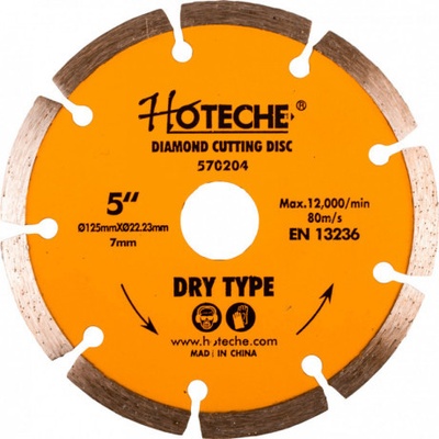 Hoteche Diamantový řezný kotouč 125 mm HT570204