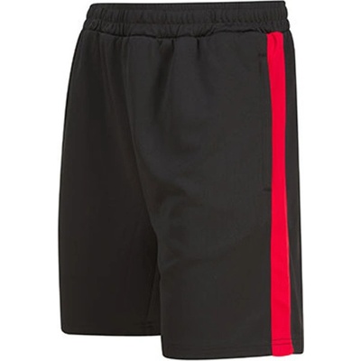 Finden+Hales pánské šortky s kapsami na zip LV886 Black
