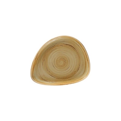 RAK Porcelain Spot tanier plytký 24 x 19,5 cm hnedý granát SGRFLFP24-12