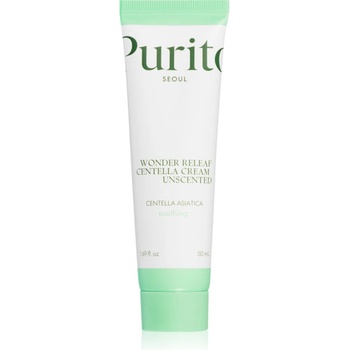 PURITO Wonder Releaf Centella Cream Unscented регенериращ крем за успокояване на кожата 50ml