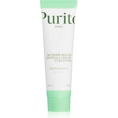 PURITO Wonder Releaf Centella Cream Unscented регенериращ крем за успокояване на кожата 50ml