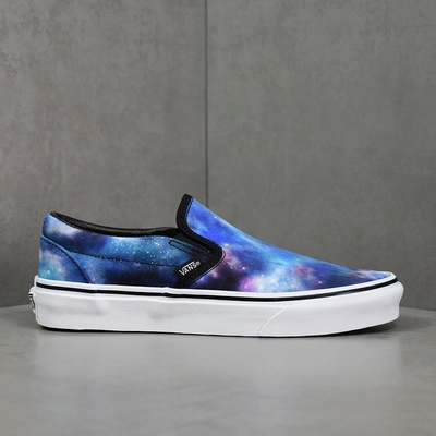 Vans Classic Slip On Galaxy Black True White