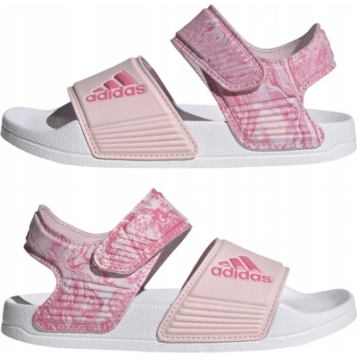 adidas Adilette Sandal K ID2624 růžová – Zboží Dáma