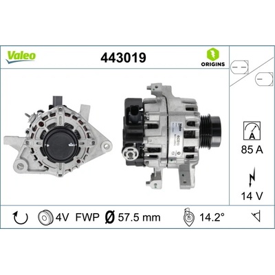 generátor VALEO 443019