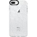 Pouzdro iSaprio Abstract Triangles 03 white Apple iPhone 8 Plus