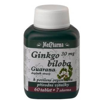MedPharma Ginkgo biloba 30 mg Guarana 67 tablet