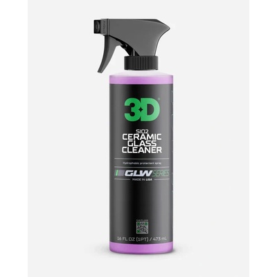3D GLW SERIES SiO2 CERAMIC GLASS CLEANER 473 ml