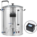 Klarstein Brauheld Pro, малцов котел, 33000 W, 70 л, 30 - 100 °C, оборотна помпа, благородна стомана (BRD3-BrauheldPro3XL) (BRD3-BrauheldPro3XL) - klarstein