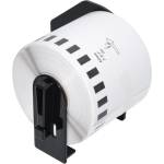 Makki съвместими етикети Brother DK-22205 - Roll White Continuous Length Paper Tape 62mm x 30.48m, Black on White - MK-DK-22205 (MK-DK-22205) - tehnik