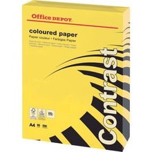 Farebný papier Office Depot A4 intenzívna žltá 80 g/m2