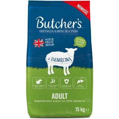 Butcher's Original Jahňacie 15 kg