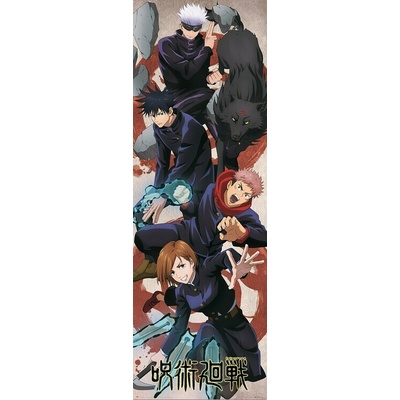 Plagát, Obraz - Jujutsu Kaisen, 53 × 158 cm