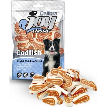 Calibra Joy Dog Classic Cod & Chicken Sushi New 80 g