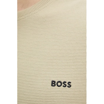 HUGO BOSS мъжки с памук Waffle LS-Shirt (50535870)