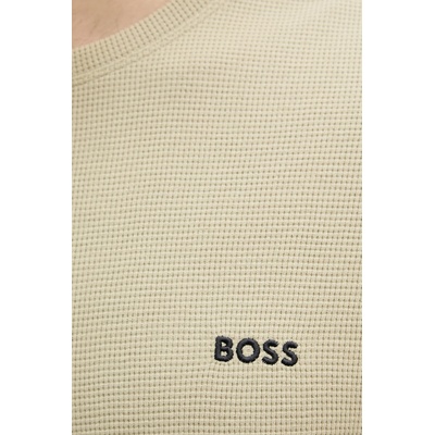 HUGO BOSS мъжки с памук Waffle LS-Shirt (50535870)