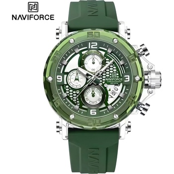 Naviforce Часовници NAVIFORCE MR-38575 - Зеленa / Прозрачна KP38575 (MR-38575)