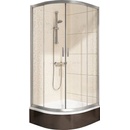 Sprchovacie kúty Sprchovací kút rohový štvrťkruhový Ravak BLIX BLCP4 80, bezp. sklo Transparent