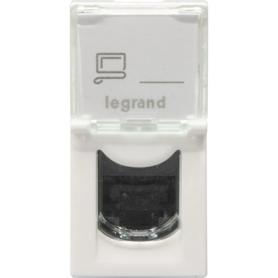 Legrand 076561 RJ45 UTP, C6, 1m, bílý