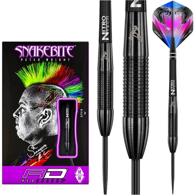 Red Dragon Steel Peter Wright Snakebite 3 black 22g