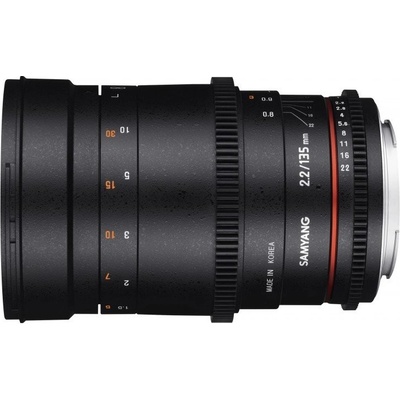 Samyang 135mm T2,2 VDSLR ED UMC Pentax K