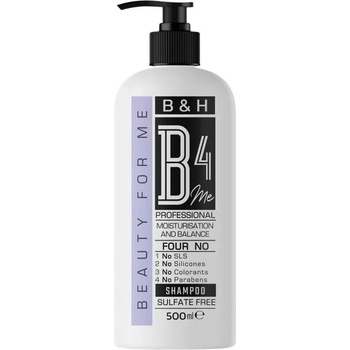 B4Me Moisturisation and Balance Безсулфатен шампоан за суха коса, 500 ml