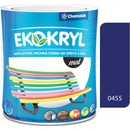 CHEMOLAK EKOKRYL Mat V2045 0455 tmavo modrá 0,6l