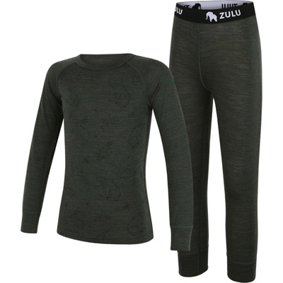 Zulu Merino Woody 160 zelená