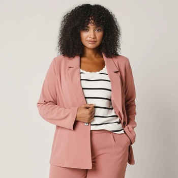 Blancheporte Ľahký blejzer ružové drevo