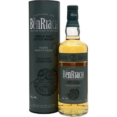 BenRiach Peated Quarter Casks 46% 0,7 l (tuba)