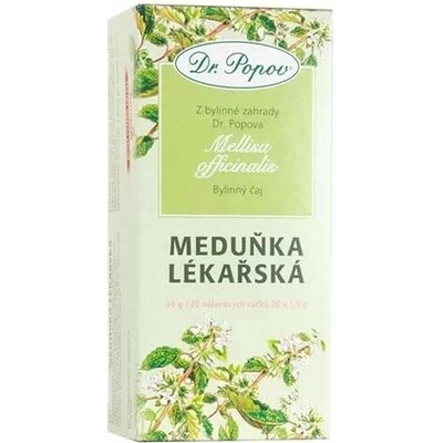 Dr.Popov Meduňka lékařská nať 20 x 1,5 g