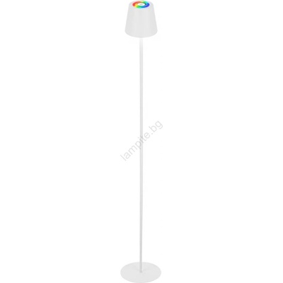 Briloner 1507016 - LED димируема подова лампа KIKI 4, 3W/5V IP44 2600 mAh бяла (BL2309)