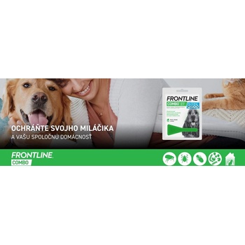 Frontline Combo Spot-On Dog M 10-20 kg 1 x 1,34 ml
