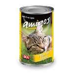 Amigos Poultry Adult Cat - Консерва за израснали котки с птици 415 гр