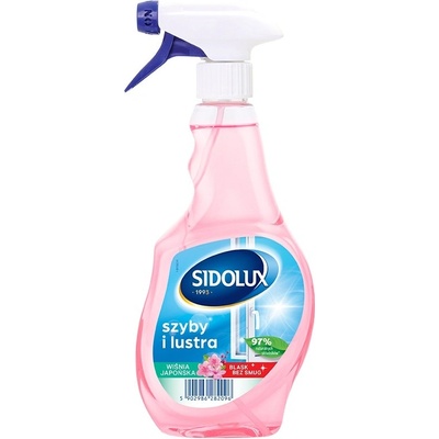 Sidolux Crystal na okna Višňa 500 ml