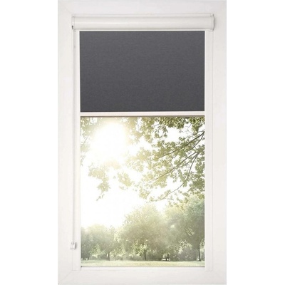 KRPOL Roleta v kazetě zatemňující PG4 Tmavě Šedá 54 x 150 cm