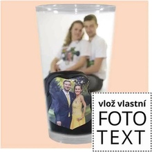 Bezvadný dárek Sklenice typ Latté s vlastní fotkou 450 ml