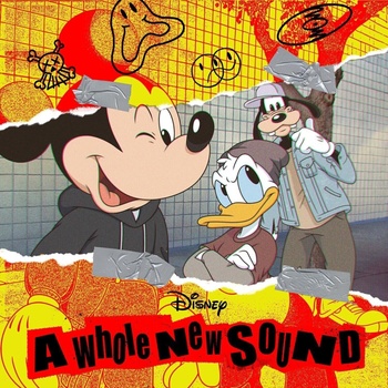 Various Artists - A Whole New Sound (Clear With Black Splatter Coloured) (LP) (050087556235)